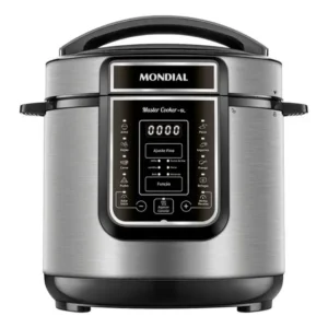 Panela Elétrica Pe-60-6l Digital Pressão 6l Mondial Cor Preto Frequência 60hz