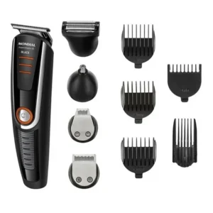 Barbeador Eletrico Maquina Mondial 10 Em 1 Supergroom Nf
