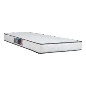 Colchão Castor Solteiro Montblanc Double Face D45 88x188x18 Cor Branco e preto
