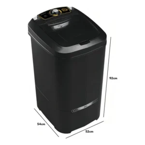 Lavadora Tanquinho Newmaq 20,5 Kg Black Cor Preto