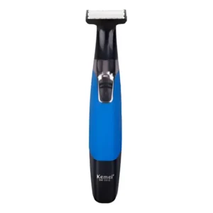 Barbeador Kemei Km-1910 Cor Azul