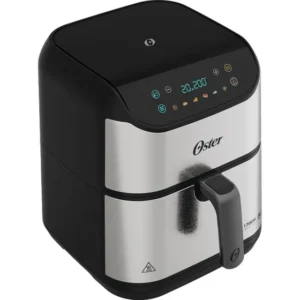 Fritadeira Digital Inox Oster 5l Com Painel Touch Cor Prateado