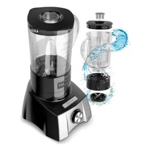 Liquidificador Philco Inox Limpa Fácil 1400w - Mais Potente Preto 127v