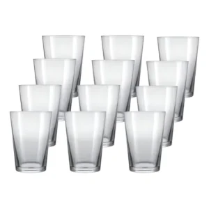 Copo Caldereta Classic 300ml - Kit 12 Unidades Cor Transparente