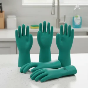 Kit 3 Luva Multiuso Limpeza Pesada Borracha Nítrilica Forte