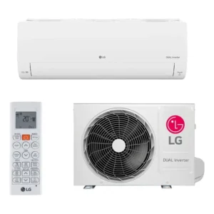 LG S3UQ12JA31K.EB2GAM1 Ar Condicionado Voice Dual Inverter IA 12000 Btus Só Frio Branco