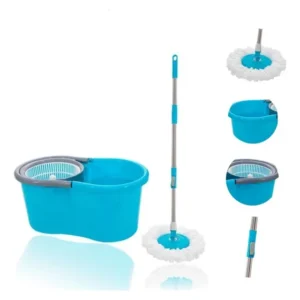 Balde Mop Giratório Spin Com Esfregao 360° 6 Litros