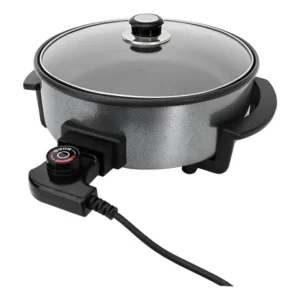 Panela Multifuncional Grill Portátil Antiaderente 30 Cm Cor Cinza-escuro Frequência 60Hz