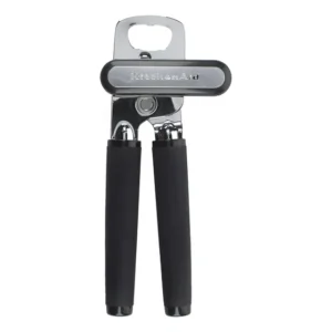 Abridor De Latas E Garrafas Kitchenaid Inox Preto Cozinha