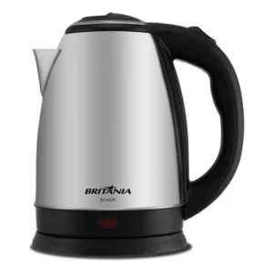Chaleira Elétrica Britânia Bch02pi 1,8l Preto Aço Inox 110v Aço Inoxidável 127v