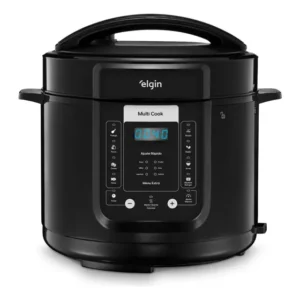Panela De Pressão Digital Elétrica Elgin Multi Cook 5l 110v Preto 127v 110v
