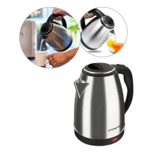 Chaleira Jarra Elétrica 1,8l Prata Unitermi 1200w 110/220v