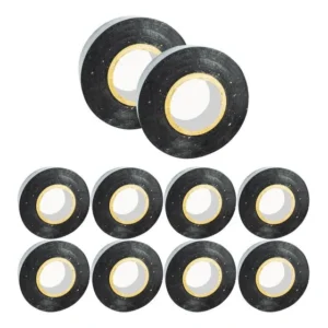 Fita Isolante Isoflex Anti Chama Preto 19mm X 5m 10 Unidades