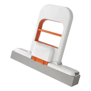 Mini Mop Rodo Esfregão Portátil Dobrável De Limpeza Multiuso Branco