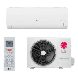 Ar Condicionado Split Hi Wall Inverter R-32 LG Dual Inverter Voice +AI 9.000 BTUs Frio 220V
