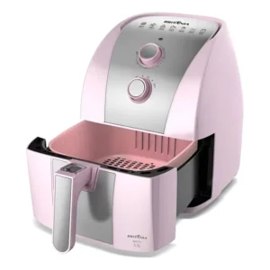 Fritadeira Air Fryer Britânia Bafe53 1500w 5,5l Rosa