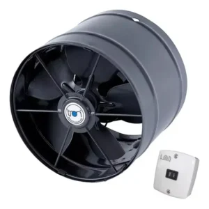 Ventilador E Exaustor Axial 200mm Grafite Tron 127/220v