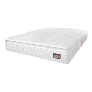 Colchão Casal Espuma D33 Pillow Top Van Gogh Branco Hellen Branco