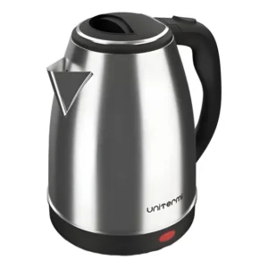 Chaleira Elétrica Inox Jarra Unitermi 1.8 Lts Chega Hoje Sp Prateado 127v