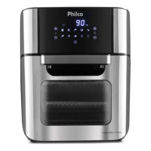 Fritadeira Air Fryer Oven Philco PFR2200 4 em 1 12 Litros 1800W Cor Preto