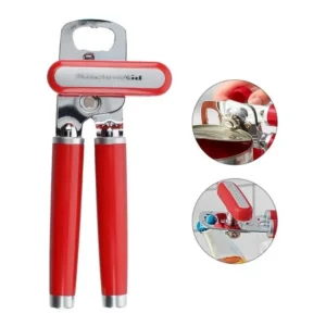 Abridor Latas Inox Garrafa Cerveja Resistente Manivela