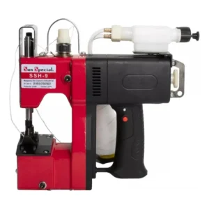 Maquina De Costura Boca De Saco Sacaria Rafia Ssh-9 110v Vermelho 110v