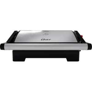 Sanduicheira Mini Grill Oster Inox 2 Em 1 Ogrl230 1000w 127v Cinza 127v