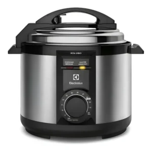 Panela de Pressão Elétrica Electrolux 5L Cor Inox Efficient por Rita Lobo PCE20