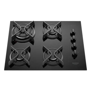 Cooktop 4 Bocas A Gás Dako Supreme Tripla Chama Preto Bivolt Preto
