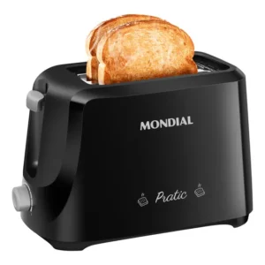 Mais Vendido Tostador Pães Pratic 700w Preto Mondial 110v Preto 127v