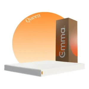 Colchão Queen Ortopédico 10 Anos De Garantia Emma One Cor Branco