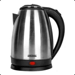 Chaleira Elétrica Jarra Inox 2 Litros Ferve Água Rápido Café
