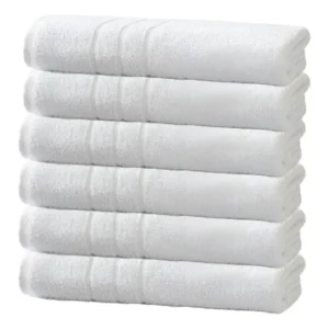 Kit 06 Toalhas De Banho Hotel Profissional Teka Roma 440g