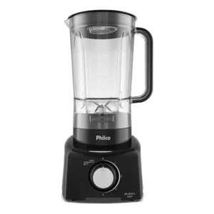Liquidificador Philco 1050w 2,7l 4 Velocidades Preto Plq11a Preto 127v