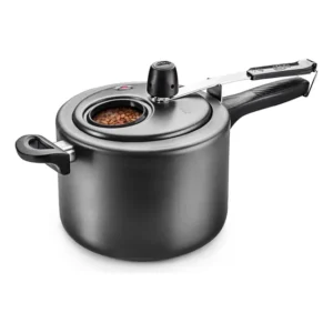 Panela De Pressão Mta Grafite Com Visor 4,5 Lts Antiaderente Grafite