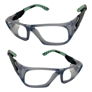 Armação Óculos Proteção P/ Lentes De Grau Univet Tamanho 52 Cor Verde-claro