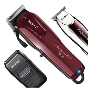 Kit Máquinas Profissionais Barbearia Salão De Beleza