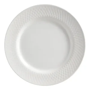 Conjunto de Pratos Sobremesa Satin White Acetinado Alleanza