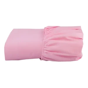 Lençol Sob Medida Avulso 2,00m X 0,96m X 25cm - 200 Fios Cor Rosa Desenho Do Tecido Liso