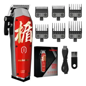 Maquina Cortador De Cabelo Proffisiona Madeshow M10 Vermelho Vermelho 127/220v