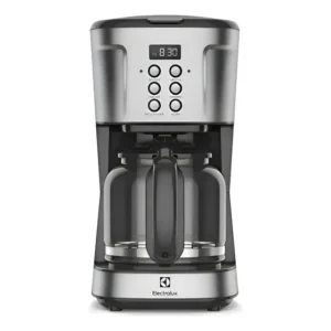 Cafeteira Elétrica Programável Digital Electrolux Experience Prateado 220v