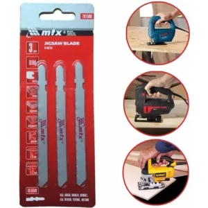 Kit 3 Laminas Serra Tico Tico 75x1,2mm Metal/madeira Mtx