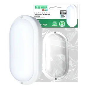 Luminária Tartaruga Led Phare Taschibra 24w 6500K Branco bivolt