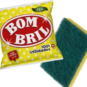 Kit Limpeza Pesada Esponja Multiuso E Lâ De Aço Bombril Eco