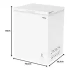 Freezer Horizontal Philco 143l Porta Com Rodízio 220v - Imagem 8