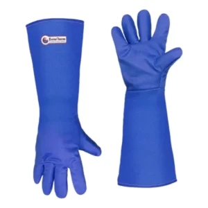 Luva Therm K 5 Dedos Azul Cozinha 45cm Benetherm Ca 40593