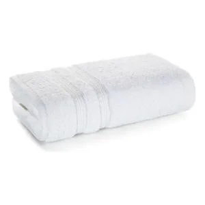 Toalha De Rosto Gigante Karsten Unika Algodão 48x80 - Branco