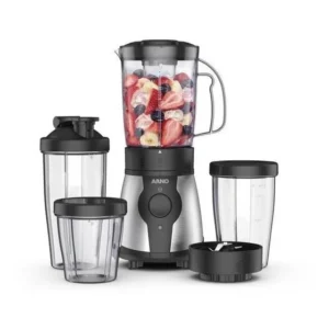Liquidificador Actimix To Go Com Jarra Portátil Limpa Fácil Cor Preto