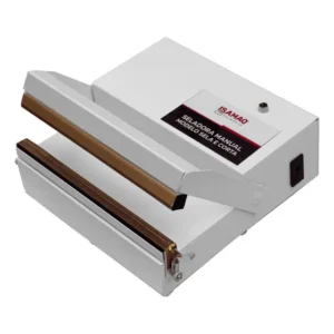 Seladora Para Sacos Plásticos Sela E Corta Manual 20cm 110V/220V Isamaq