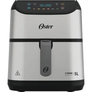 Fritadeira Digital Inox Oster 5l Com Painel Touch Cor Cinza